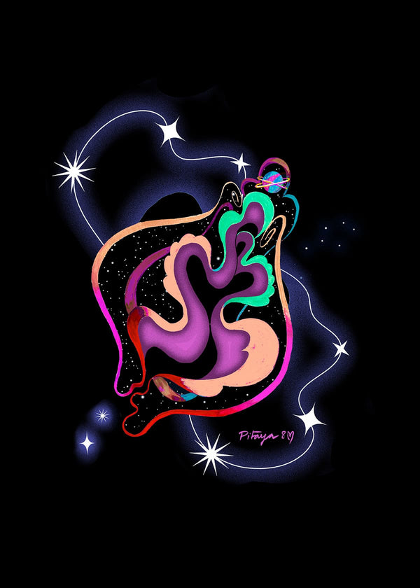 Pitaya Yoga T-shirt Cosmic Vajayjay