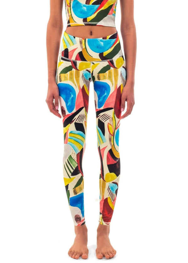 Pitaya Yoga TUTTI FRUTI LEGGINGS -BAMBOO