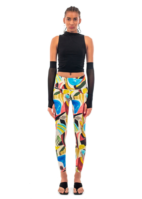Pitaya Yoga TUTTI FRUTI LEGGINGS -BAMBOO