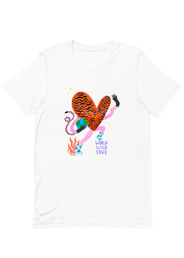 Pitaya Yoga WORLD WILD LOVE T-SHIRT