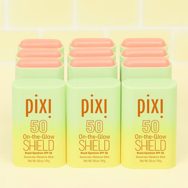 pixi On-the-Glow SHIELD SPF 50 Sunscreen Duo