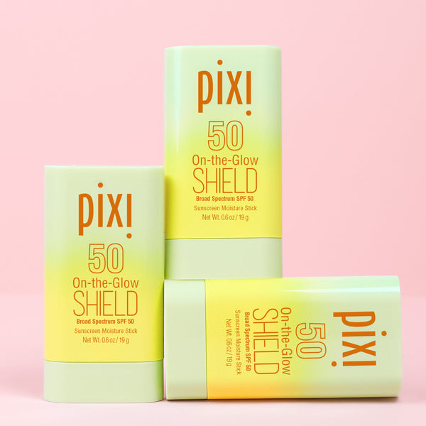 pixi On-the-Glow SHIELD SPF 50 Sunscreen Trio