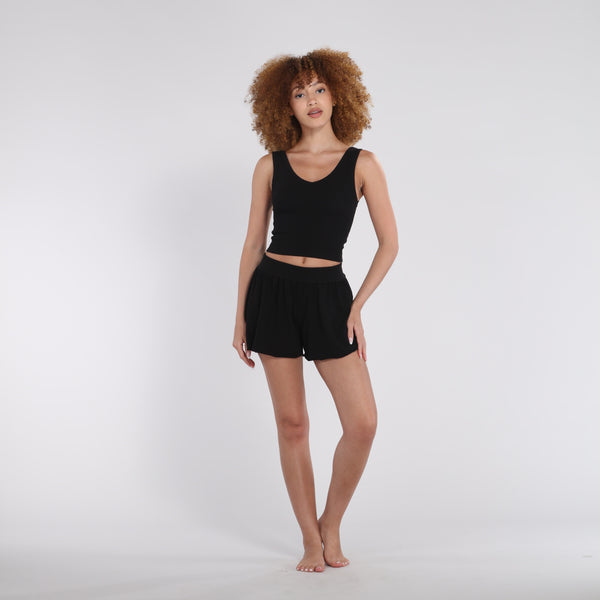 Pj Harlow B30 Jersey Short Loungewear Bottoms Mocha