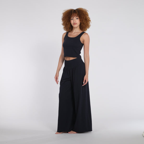 Pj Harlow B30 Loose Crop Top Loungewear Tops Mocha