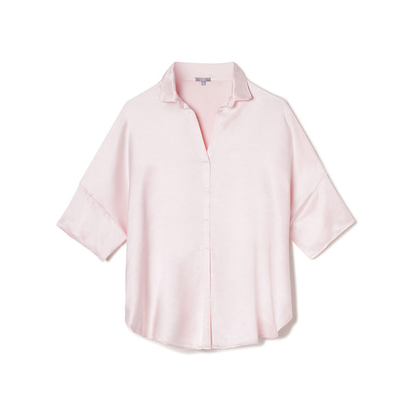 Pj Harlow Fran Loungewear Tops Blush