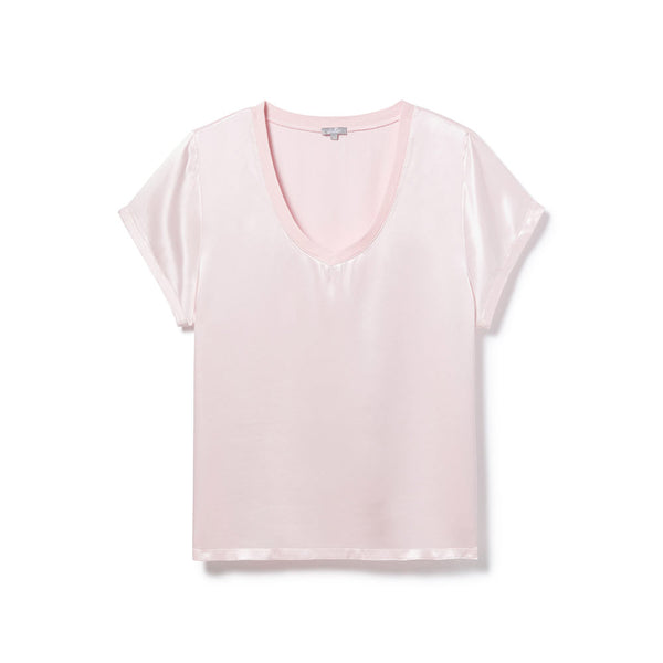 Pj Harlow Gianna Loungewear Tops Blush