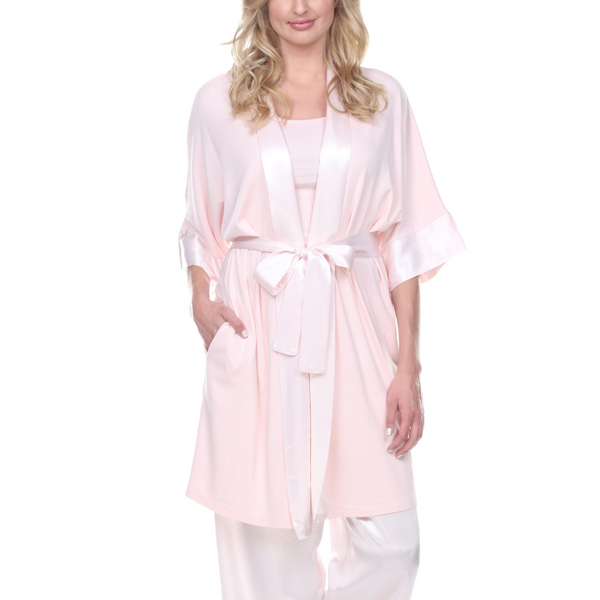 pj harlow Shala Jackets and Robes Blush
