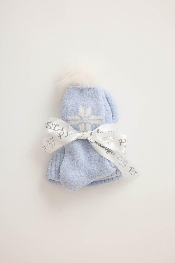 Pj Salvage Après All Day Beanie & Sock Gift Set