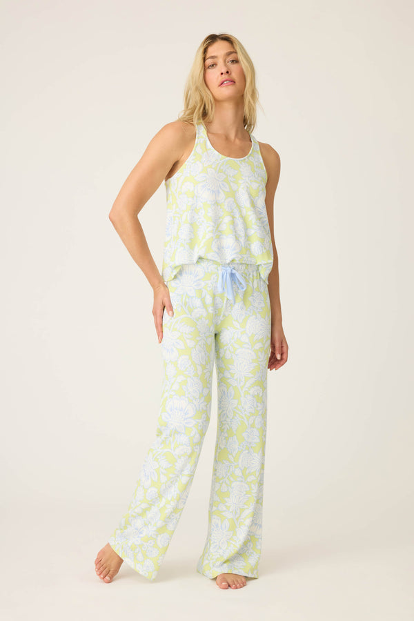 Pj Salvage Beautiful Life Floral Print PJ Set