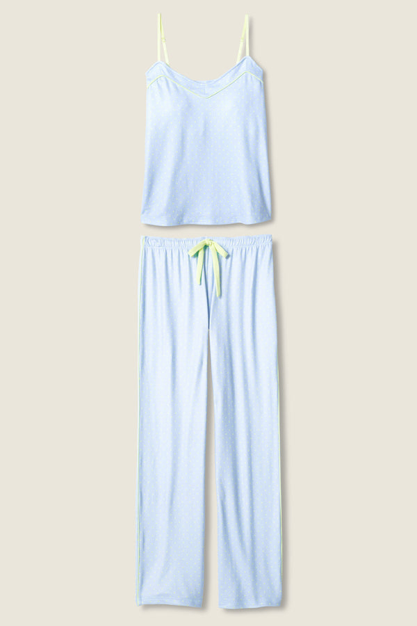 Pj Salvage Beautiful Life Polka Dot Pants Set