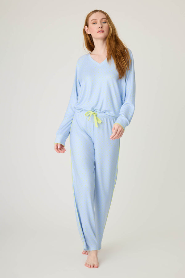 Pj Salvage Beautiful Life Polka Dot PJ Set