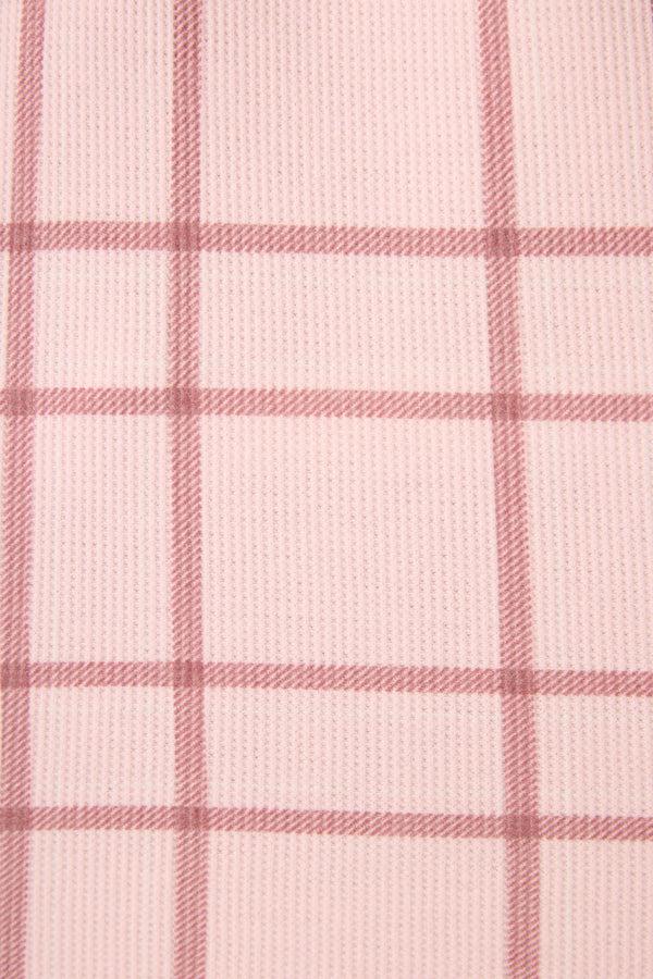 Pj Salvage Boyfriend Boxer Plaid Shorts Set