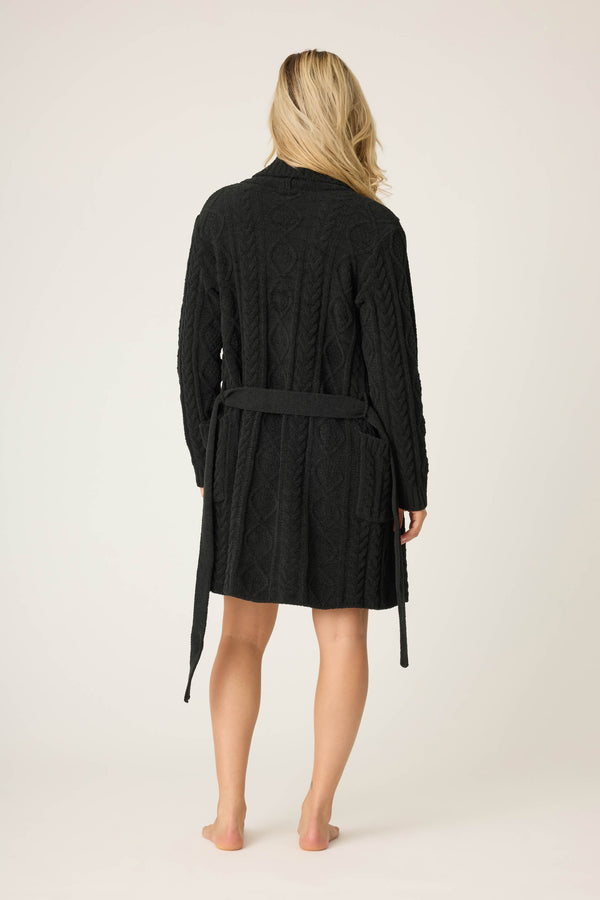 Pj Salvage Chenille Cable Knit Robe