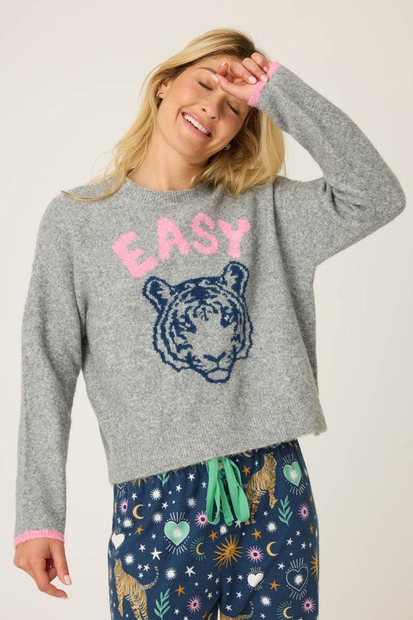 pj salvage Easy Tiger Snuggle Sweater