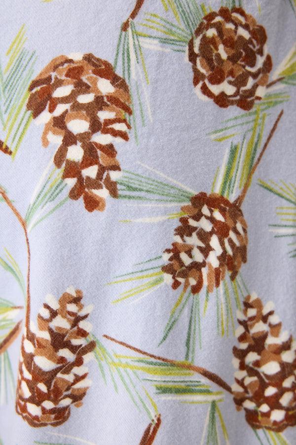 Pj Salvage Feelin' Pine Winter Print Flannel Pant