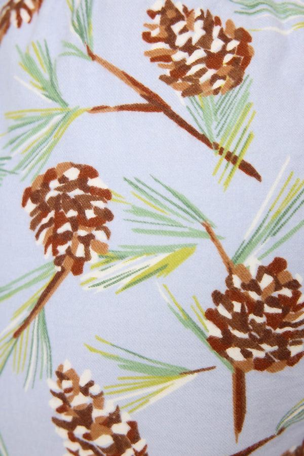 Pj Salvage Feelin' Pine Winter Print Flannel Shorts