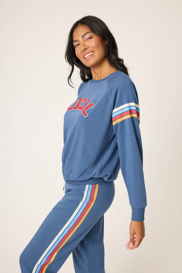 Pj Salvage For The Locals Graphic Fleece Pullover