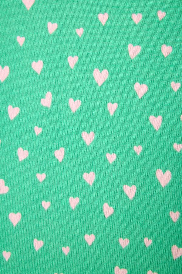 Pj Salvage Heart To Get Heart Print Shorts Set