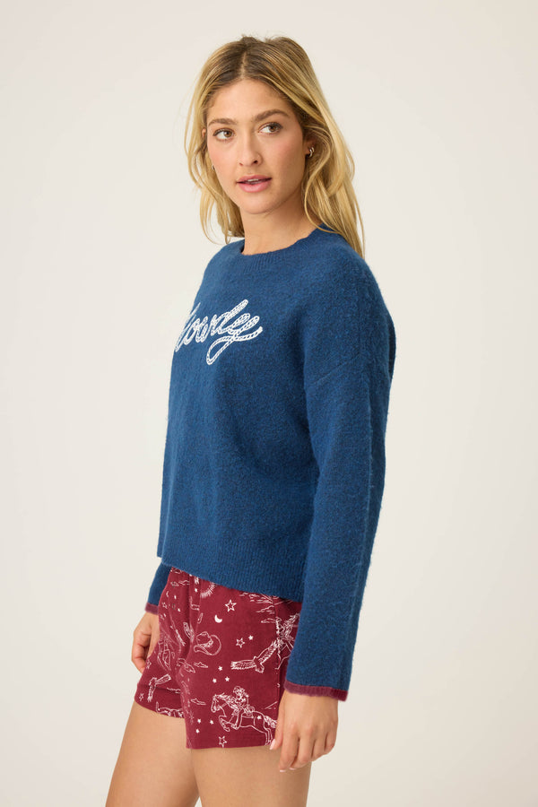 Pj Salvage Howdy Snuggle Sweater