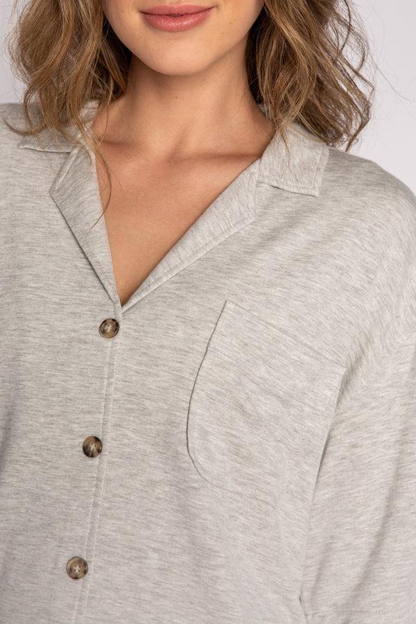 Pj Salvage Jammie Essentials Short Sleeve Top