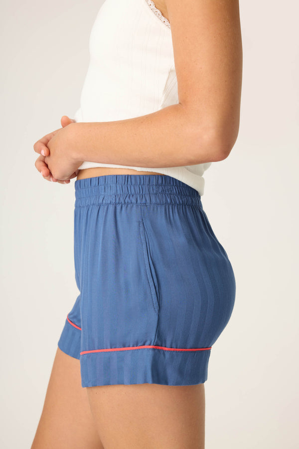 Pj Salvage La Rose Striped Shorts