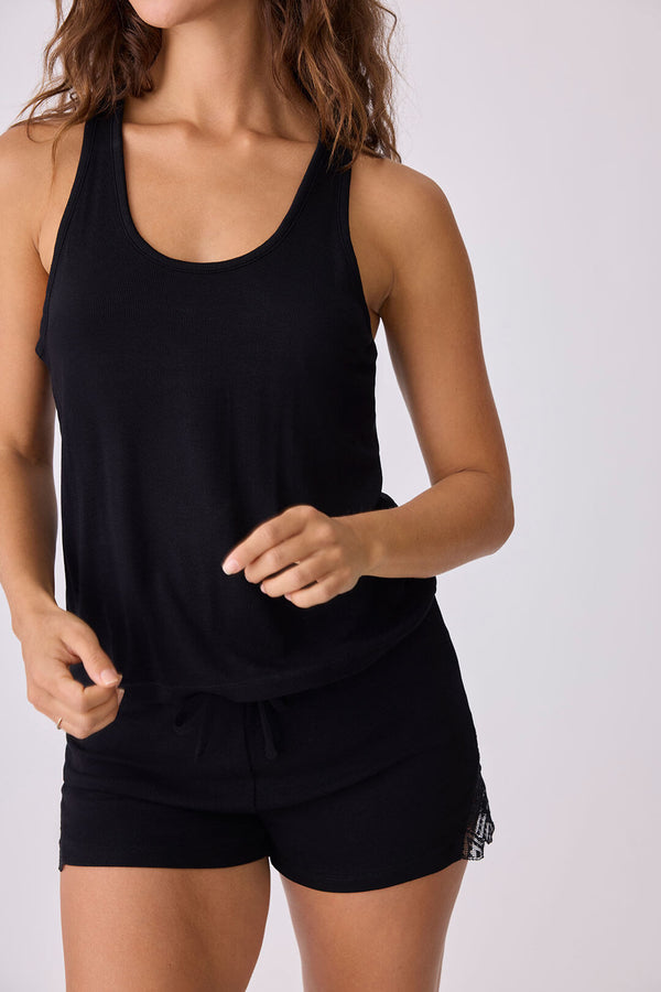 Pj Salvage Lacey Basics Tank Top