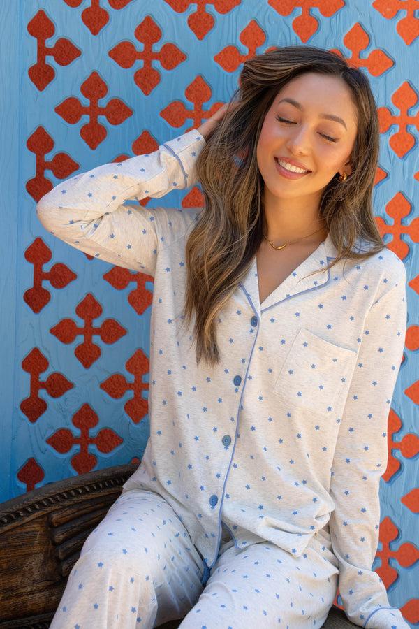 pj salvage Lady Luck Polka Dot Modal PJ Set