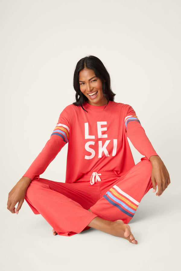 pj salvage Le Ski Long Sleeve Lounge Set