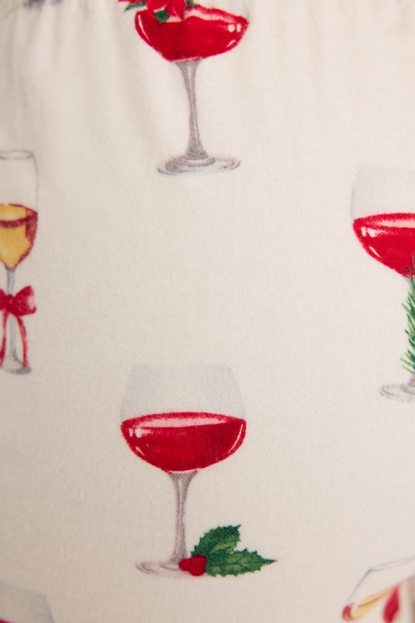 Pj Salvage Let's Get Toasty Flannel Shorts