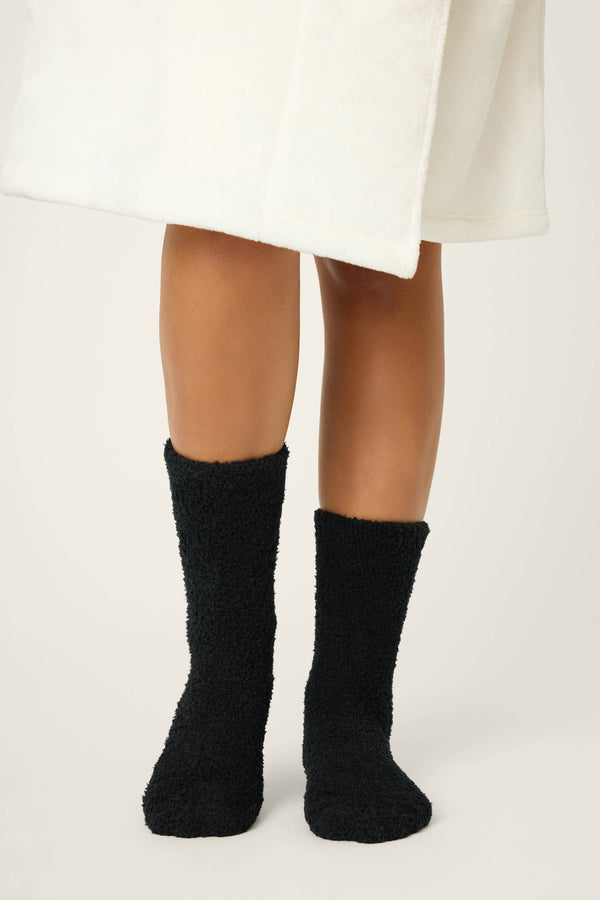 Pj Salvage Merrier With A Martini Fuzzy Crew Socks