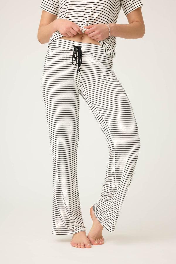 pj salvage Modal Basics Striped PJ Pant