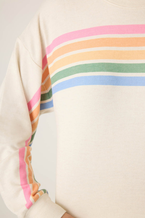 Pj Salvage Over The Rainbow Long Sleeve Top