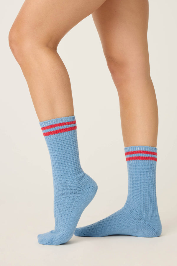 pj salvage Parisian Dreams Solid Crew Socks