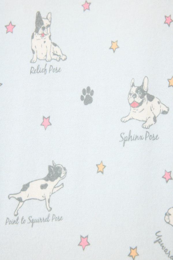 Pj Salvage Paws & Breathe Dog Print Banded Pants