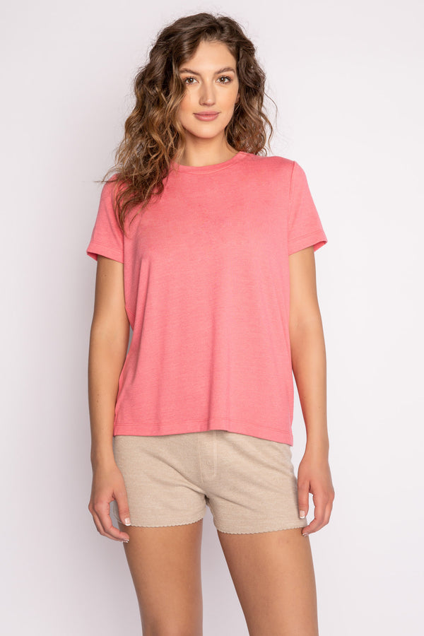 Pj Salvage Reloved Lounge Short Sleeve Top