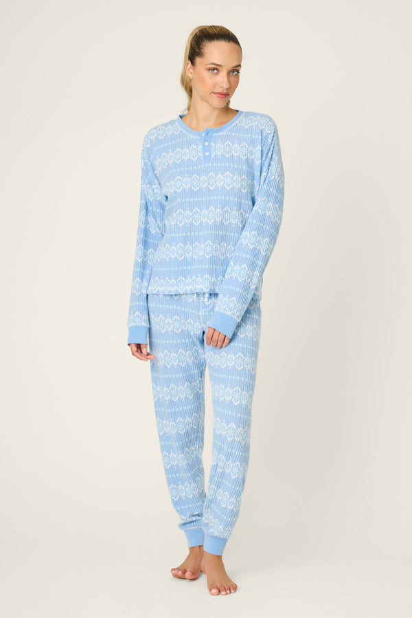 pj salvage Ski Jammie Classics Apres Ski PJ Set