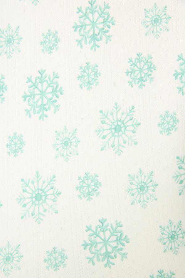 Pj Salvage Snowflake Wishes Pointelle Shorts