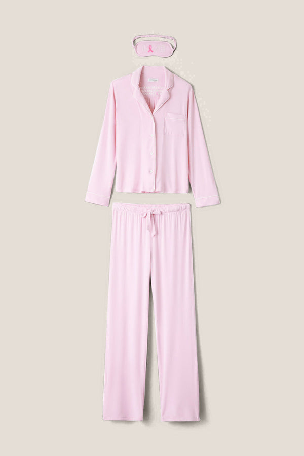 Pj Salvage Susan G. Komen 3-Piece Modal PJ Set
