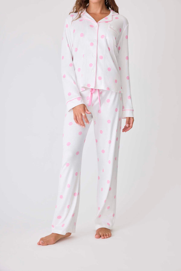 Pj Salvage Susan G. Komen Choose Happy PJ Pants