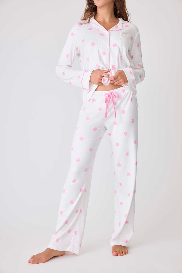 Pj Salvage Susan G. Komen Choose Happy PJ Pants