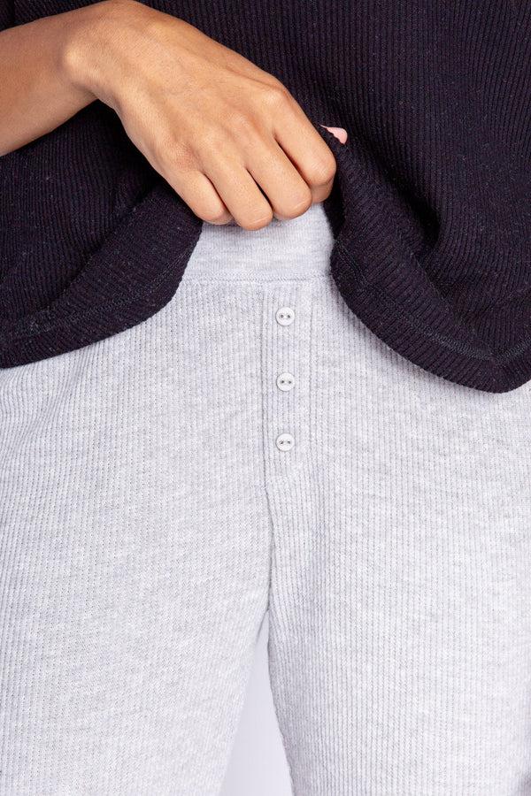 Pj Salvage Textured Essentials Jammie Pants