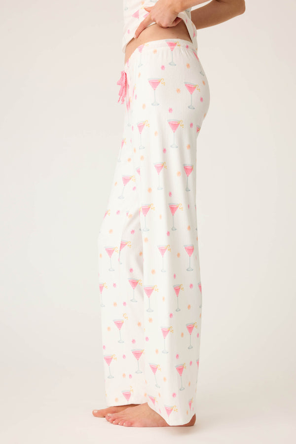 Pj Salvage Tini Time Drinks Pants