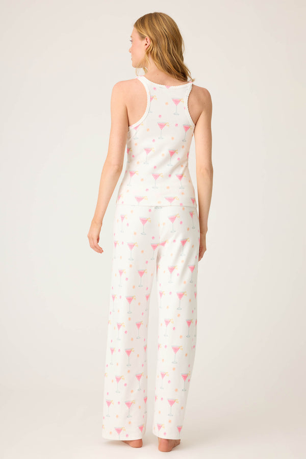 Pj Salvage Tini Time Drinks PJ Set