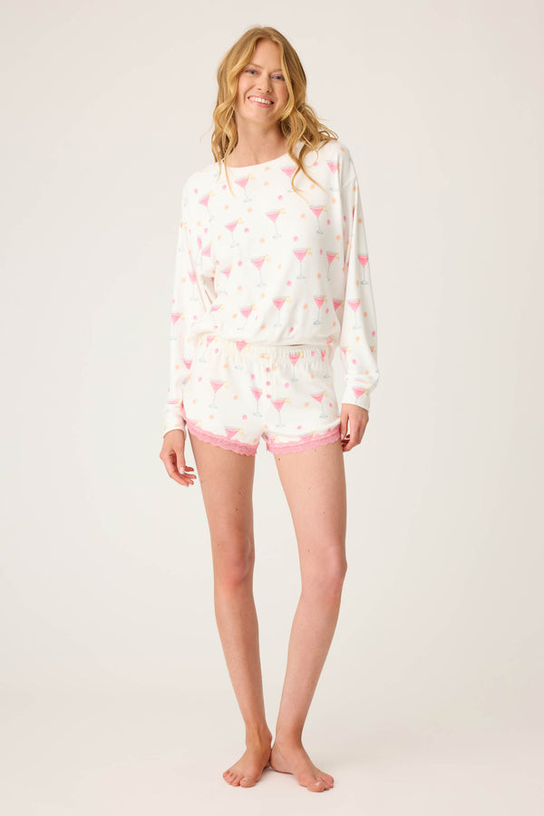 Pj Salvage Tini Time Drinks Shorts