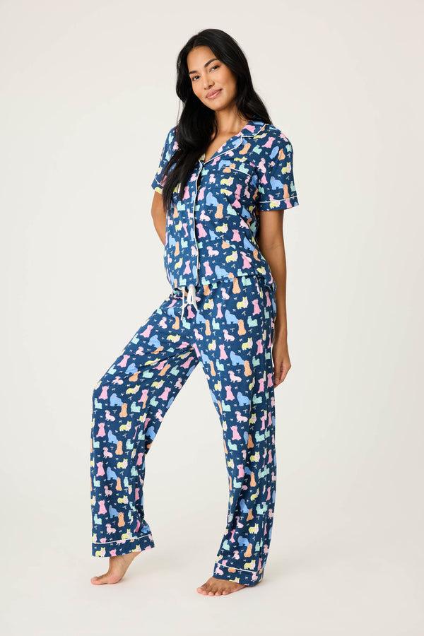 pj salvage Whimsy Dog PJ Set