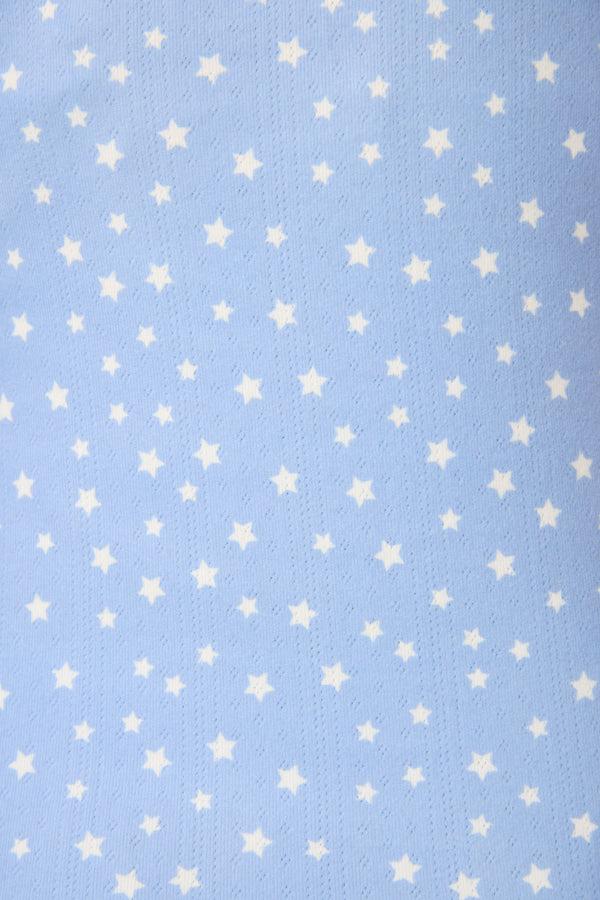 Pj Salvage Pointelle Essentials Ditsy Star 4-Piece Loungewear Set