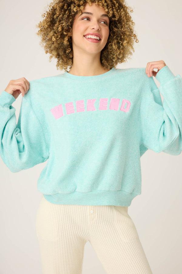 Pj Salvage Secret Garden Weekend Graphic Sweatshirt