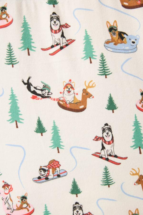 Pj Salvage Sleigh All Day 3-Piece Plus Size Flannel PJ Set