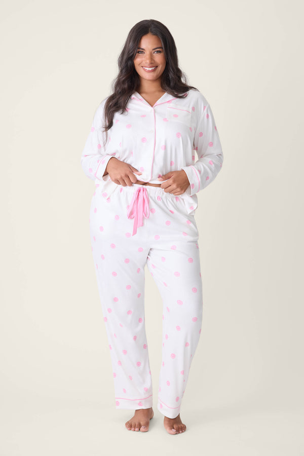 Pj Salvage Susan G. Komen Choose Happy PJ Set Plus Size