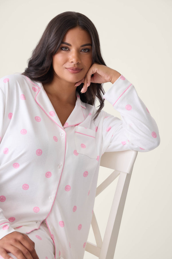 Pj Salvage Susan G. Komen Choose Happy PJ Set Plus Size